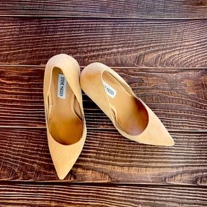 STEVE MADDEN tan high Heels